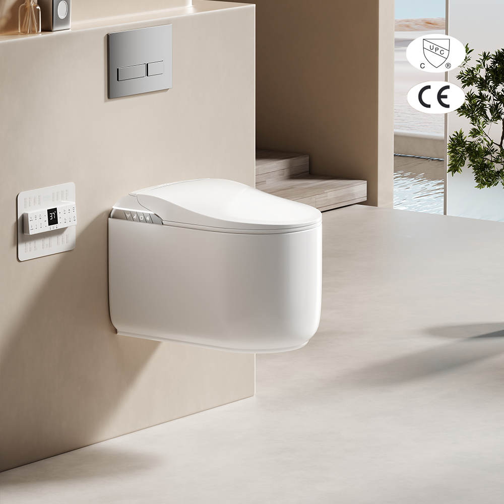 Wall-Mounted Smart Toilets